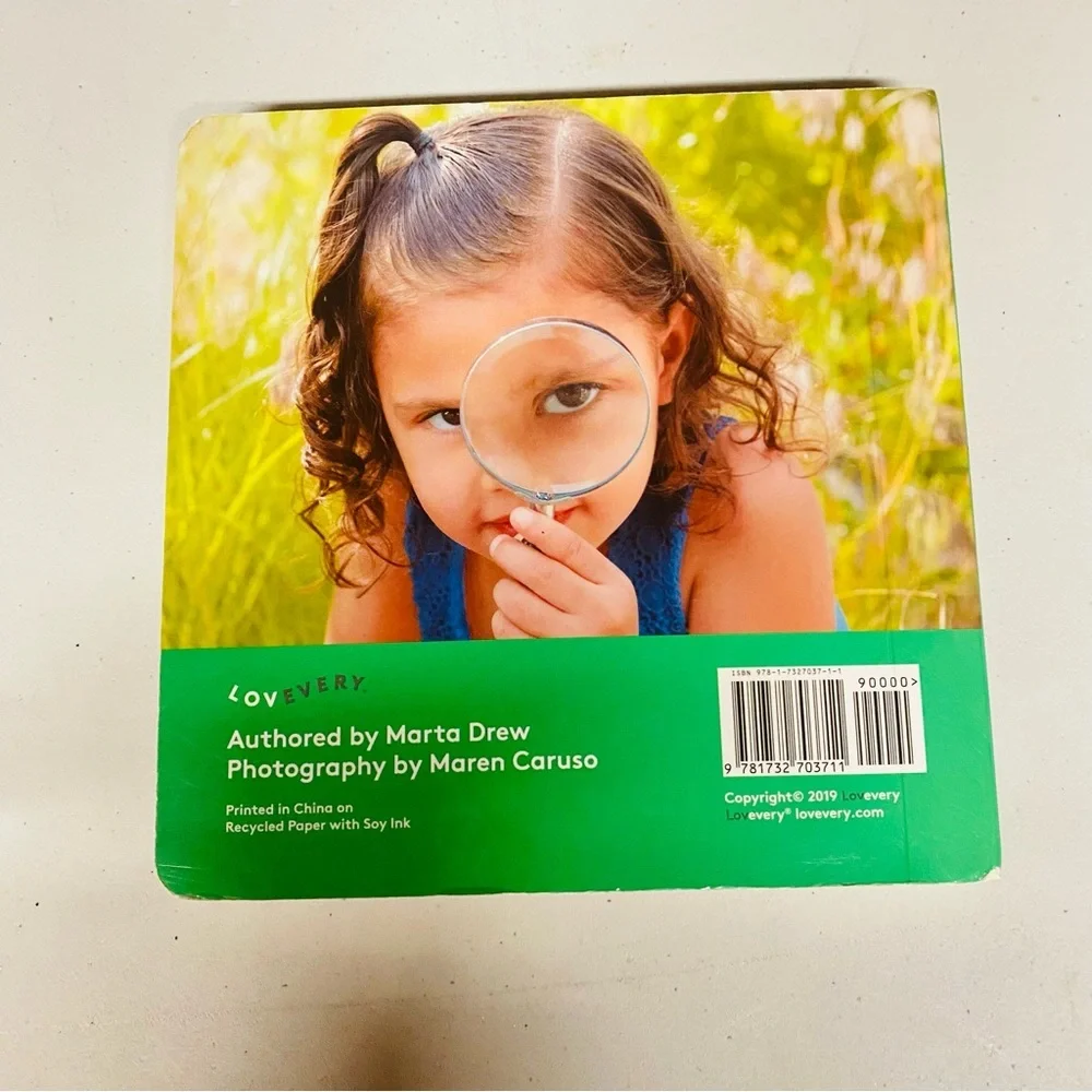 Lovevery My Favorite Nature Buddy Book